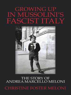 cover image of Growing up  in Mussolini's Fascist Italy